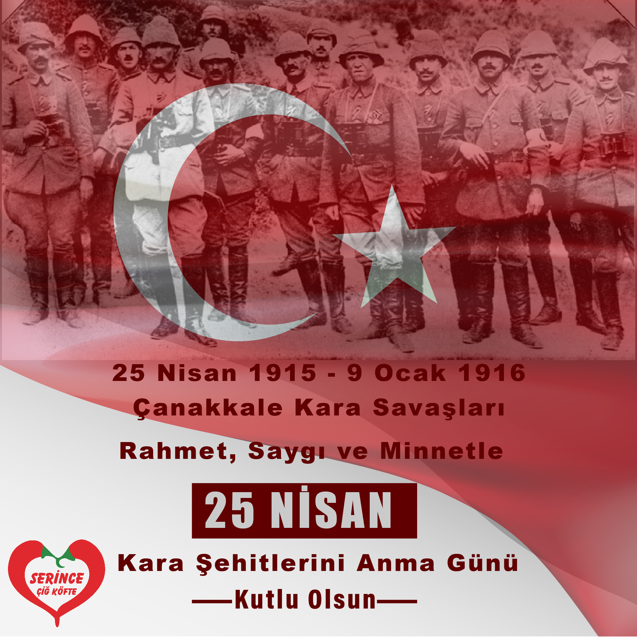 25Nisan Kara Şehitlerini Anma Günü, Çanakkale Kara Savaşları