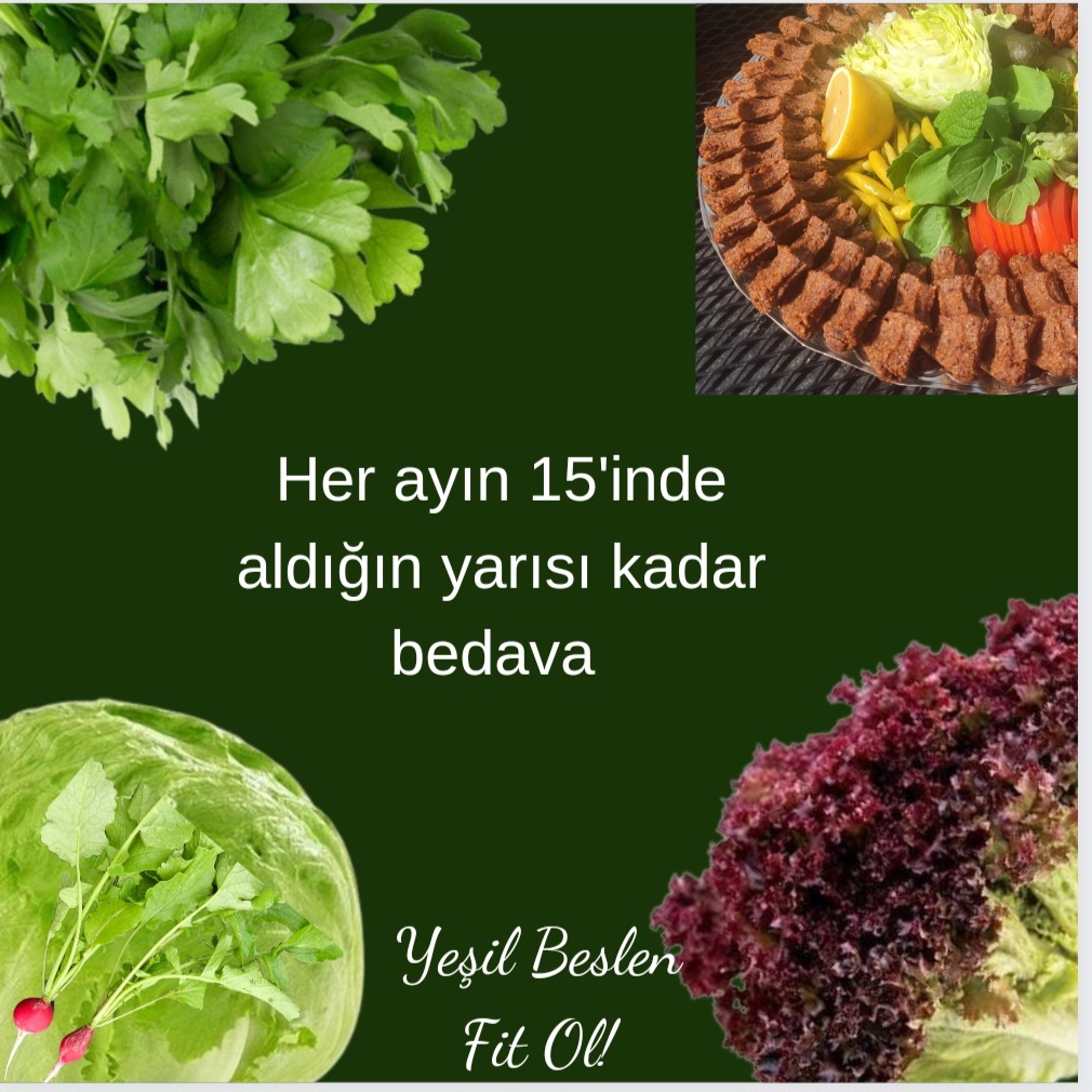 Her Ayın 15'inde Aldığının Yarısı Kadar Bedava Serince Çiğköfte 